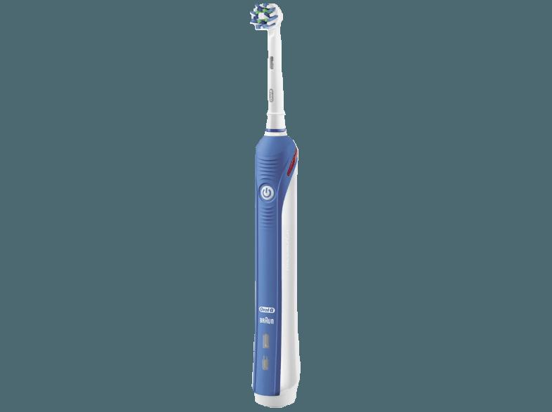 ORAL-B PROFESSIONAL 3000 Elektrische Zahnbürste Weiß/Dunkelblau