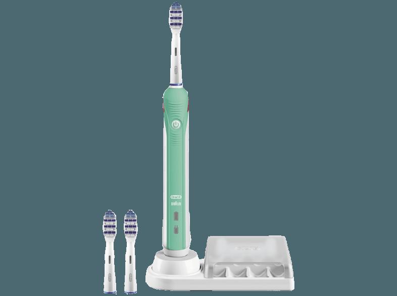 ORAL-B TRI ZONE 4000 Elektrische Zahnbürste Weiß/Dunkelblau, ORAL-B, TRI, ZONE, 4000, Elektrische, Zahnbürste, Weiß/Dunkelblau