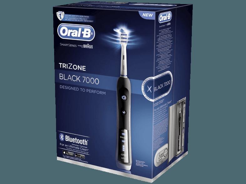 ORAL-B TRI ZONE 7000 Elektrische Zahnbürste Schwarz/Silber, ORAL-B, TRI, ZONE, 7000, Elektrische, Zahnbürste, Schwarz/Silber