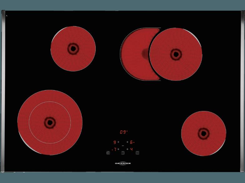ORANIER KFTC 9983 TC Glaskeramik-Kochfeld (780 mm breit, 4 Kochfelder)