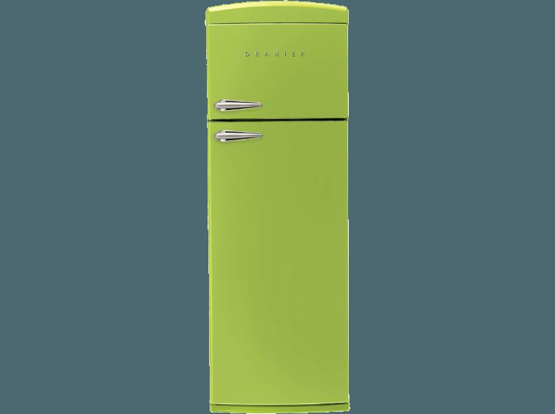 ORANIER RKG 2 Kühlgefrierkombination (267 kWh/Jahr, A , 1754 mm hoch, Grün)
