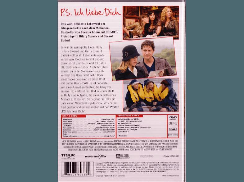 P.S. Ich liebe Dich [DVD], P.S., Ich, liebe, Dich, DVD,