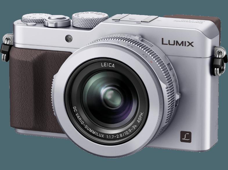 PANASONIC DMC-LX100  Silber (12.8 Megapixel, 3.1x opt. Zoom, 7.5 cm LCD, WLAN)