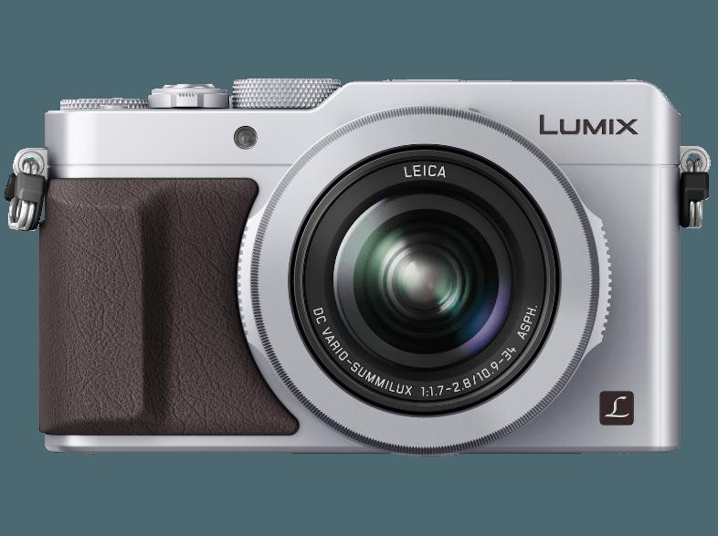 PANASONIC DMC-LX100  Silber (12.8 Megapixel, 3.1x opt. Zoom, 7.5 cm LCD, WLAN), PANASONIC, DMC-LX100, Silber, 12.8, Megapixel, 3.1x, opt., Zoom, 7.5, cm, LCD, WLAN,