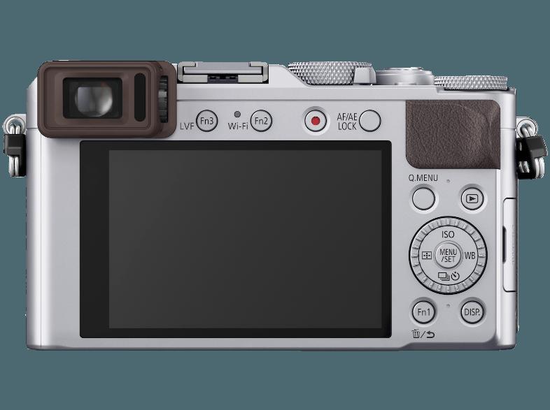 PANASONIC DMC-LX100  Silber (12.8 Megapixel, 3.1x opt. Zoom, 7.5 cm LCD, WLAN), PANASONIC, DMC-LX100, Silber, 12.8, Megapixel, 3.1x, opt., Zoom, 7.5, cm, LCD, WLAN,