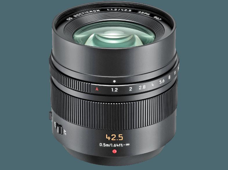 PANASONIC H-NS 043 Festbrennweite für Panasonic (-42.5 mm, f/1.2), PANASONIC, H-NS, 043, Festbrennweite, Panasonic, -42.5, mm, f/1.2,