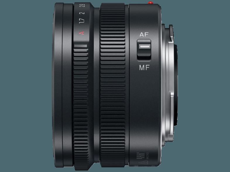 PANASONIC H-X 015 E-K Festbrennweite für Micro-Four-Thirds (-15 mm, f/1.7)