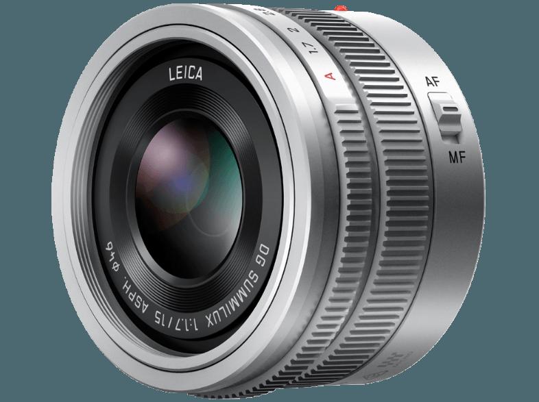 PANASONIC H-X 015 E-S Festbrennweite für Micro-Four-Thirds (-15 mm, f/1.7), PANASONIC, H-X, 015, E-S, Festbrennweite, Micro-Four-Thirds, -15, mm, f/1.7,