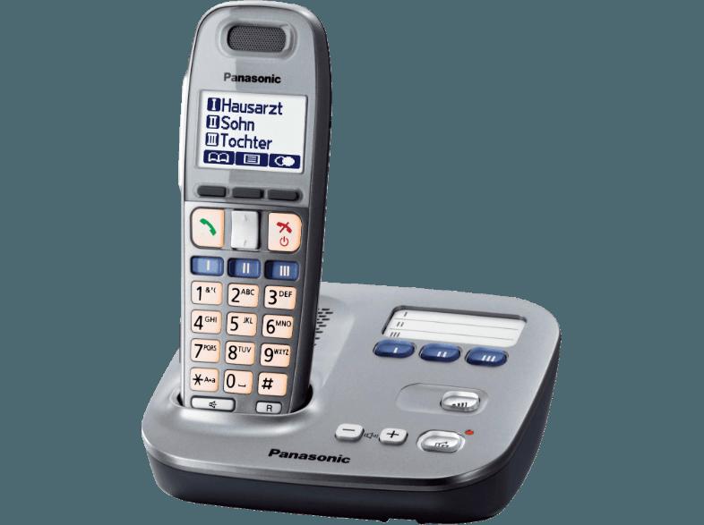 PANASONIC KX-TG 6572 DECT Schnurlos Telefon, PANASONIC, KX-TG, 6572, DECT, Schnurlos, Telefon