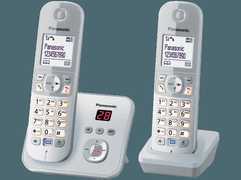 PANASONIC KX-TG 6822 GS Schnurloses Telefon, PANASONIC, KX-TG, 6822, GS, Schnurloses, Telefon