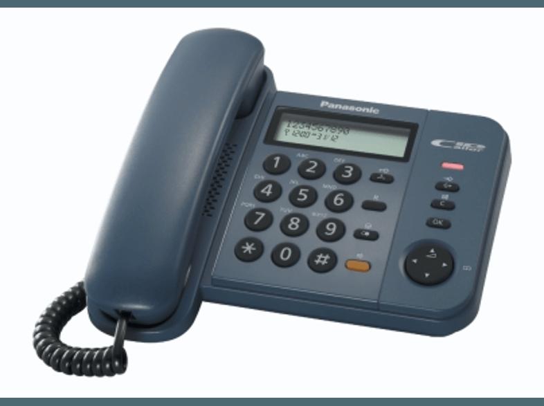 PANASONIC KX-TS 580 GC schnurgebundenes Telefon, PANASONIC, KX-TS, 580, GC, schnurgebundenes, Telefon