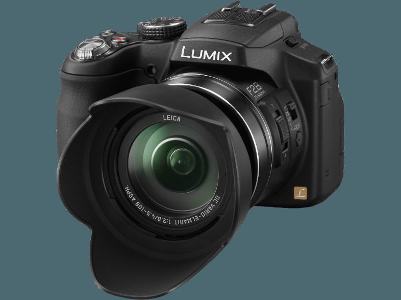 PANASONIC Lumix DMC-FZ 200  Schwarz (12.8 Megapixel, 24x opt. Zoom, 7.5 cm TFT-LCD)