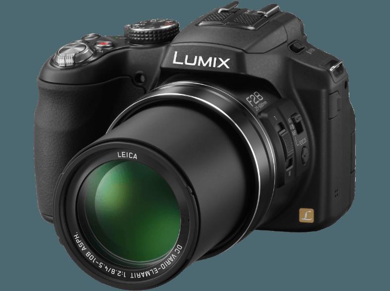 PANASONIC Lumix DMC-FZ 200  Schwarz (12.8 Megapixel, 24x opt. Zoom, 7.5 cm TFT-LCD), PANASONIC, Lumix, DMC-FZ, 200, Schwarz, 12.8, Megapixel, 24x, opt., Zoom, 7.5, cm, TFT-LCD,