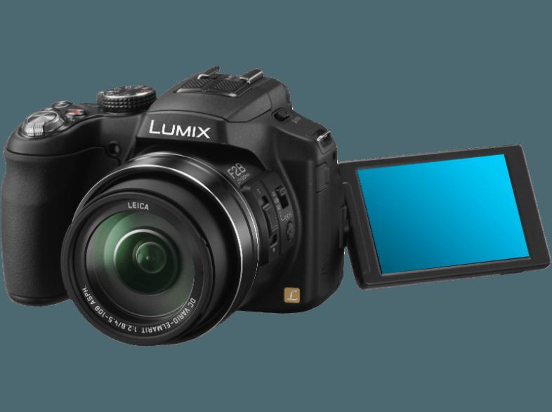 PANASONIC Lumix DMC-FZ 200  Schwarz (12.8 Megapixel, 24x opt. Zoom, 7.5 cm TFT-LCD)