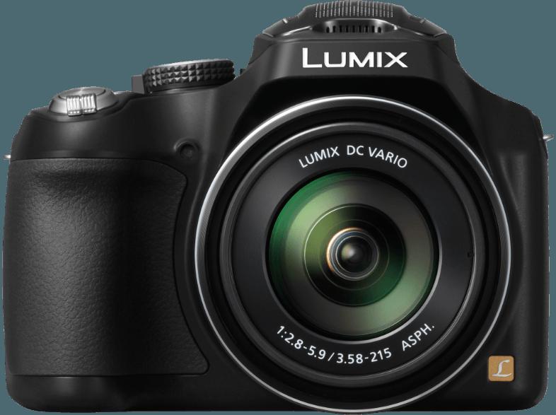 PANASONIC Lumix DMC-FZ 72  Schwarz (16.1 Megapixel, 60x opt. Zoom, 7.5 cm TFT-LCD), PANASONIC, Lumix, DMC-FZ, 72, Schwarz, 16.1, Megapixel, 60x, opt., Zoom, 7.5, cm, TFT-LCD,