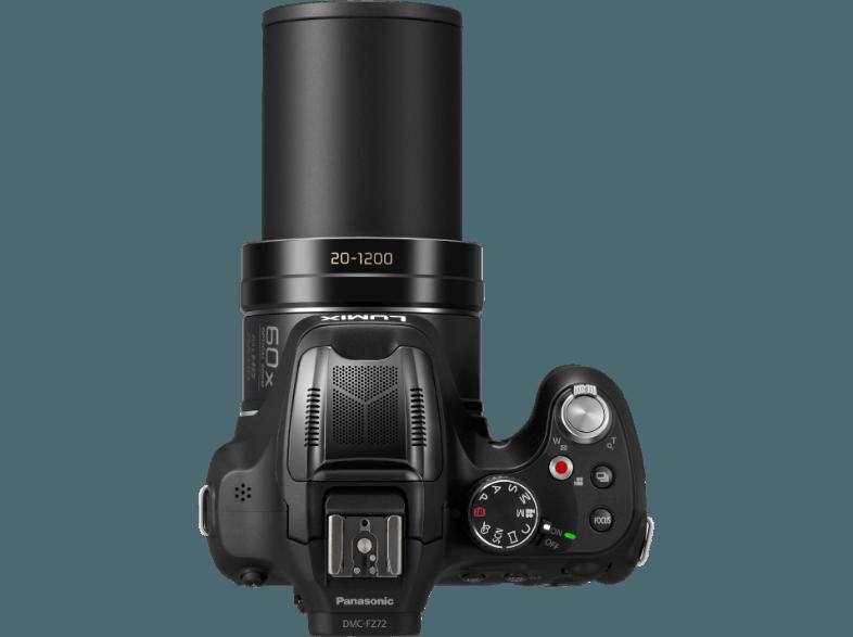 PANASONIC Lumix DMC-FZ 72  Schwarz (16.1 Megapixel, 60x opt. Zoom, 7.5 cm TFT-LCD), PANASONIC, Lumix, DMC-FZ, 72, Schwarz, 16.1, Megapixel, 60x, opt., Zoom, 7.5, cm, TFT-LCD,