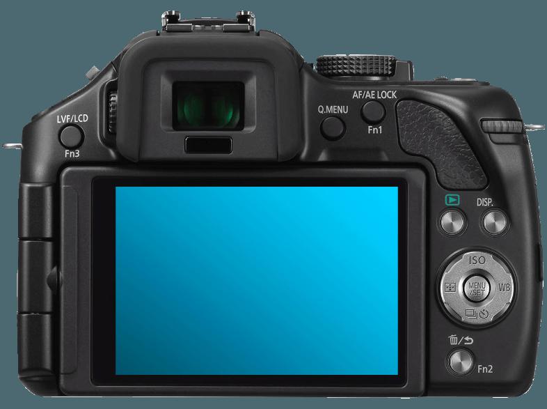 PANASONIC Lumix DMC-G5    Objektiv 14-42 mm (Standard), 45-150 mm (Tele) f/3.5-5.6, f/4-5.6 (Tele) (16 Megapixel, Live-MOS)