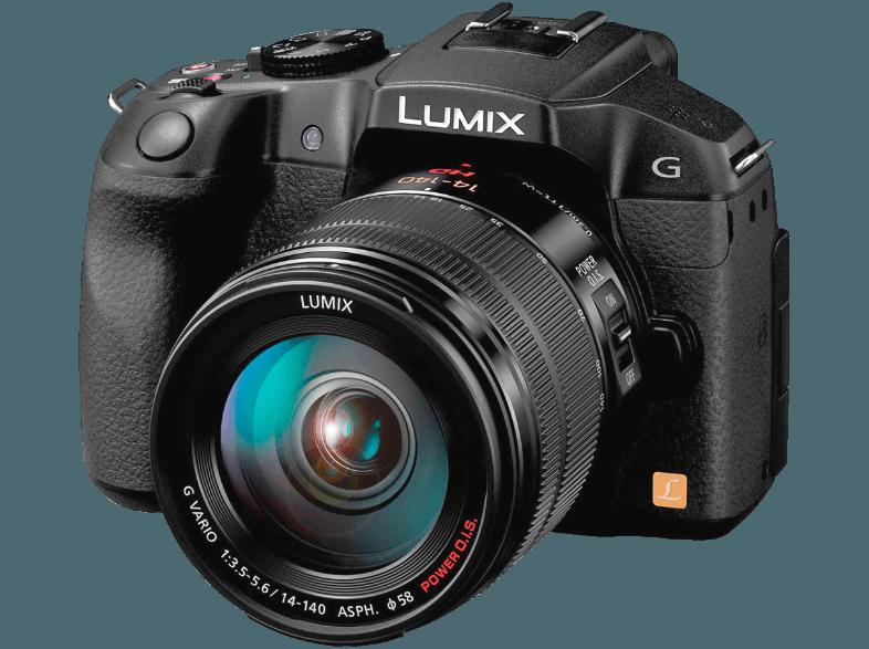 PANASONIC Lumix DMC-G6H    Objektiv 14-140 mm f/3.5-5.6 (16.1 Megapixel, Live-MOS), PANASONIC, Lumix, DMC-G6H, , Objektiv, 14-140, mm, f/3.5-5.6, 16.1, Megapixel, Live-MOS,