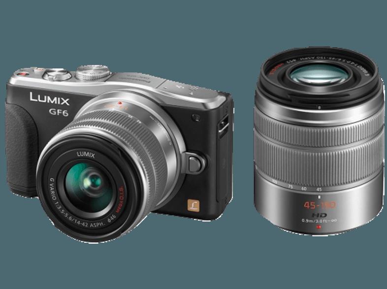 PANASONIC Lumix DMC-GF 6 WEG9K    Objektiv 45-150 mm f/4-5.6 (16 Megapixel, Live-MOS)