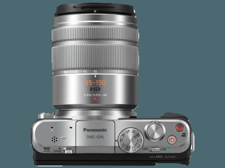 PANASONIC Lumix DMC-GF 6 WEG9K    Objektiv 45-150 mm f/4-5.6 (16 Megapixel, Live-MOS)