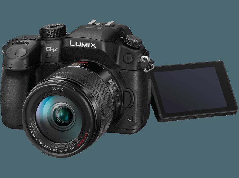 PANASONIC Lumix DMC-GH4 HEG-K    Objektiv 14-140 mm f/5.6 (16.05 Megapixel, Live-MOS)