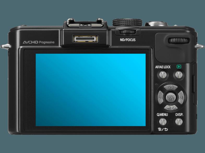 PANASONIC Lumix DMC-LX7  Schwarz (10.1 Megapixel, 3.8x opt. Zoom, 7.5 cm TCT-LCD)