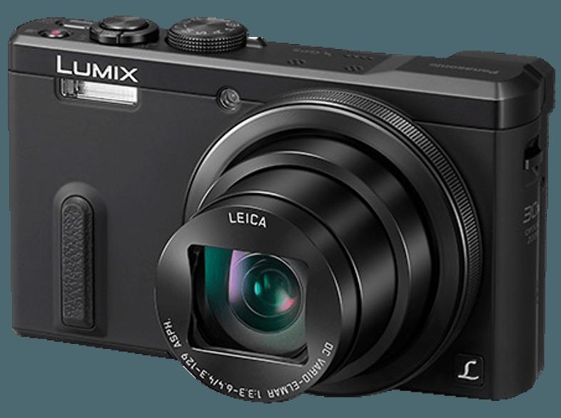 PANASONIC Lumix DMC-TZ 61  Schwarz (18.1 Megapixel, 30x opt. Zoom, 7.5 cm TFT-LCD, WLAN)