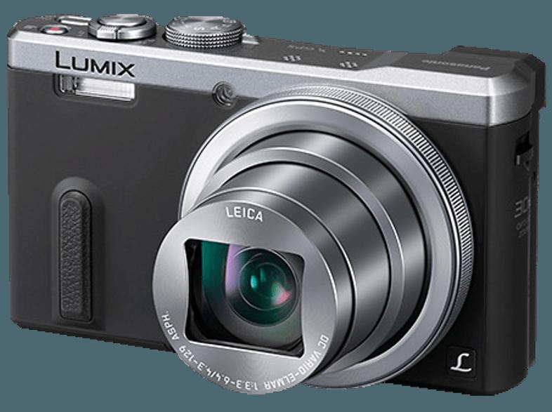 PANASONIC Lumix DMC-TZ 61  Silber (18.1 Megapixel, 30x opt. Zoom, 7.5 cm TFT-LCD, WLAN), PANASONIC, Lumix, DMC-TZ, 61, Silber, 18.1, Megapixel, 30x, opt., Zoom, 7.5, cm, TFT-LCD, WLAN,