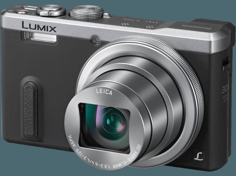 PANASONIC Lumix DMC-TZ 61  Silber (18.1 Megapixel, 30x opt. Zoom, 7.5 cm TFT-LCD, WLAN), PANASONIC, Lumix, DMC-TZ, 61, Silber, 18.1, Megapixel, 30x, opt., Zoom, 7.5, cm, TFT-LCD, WLAN,