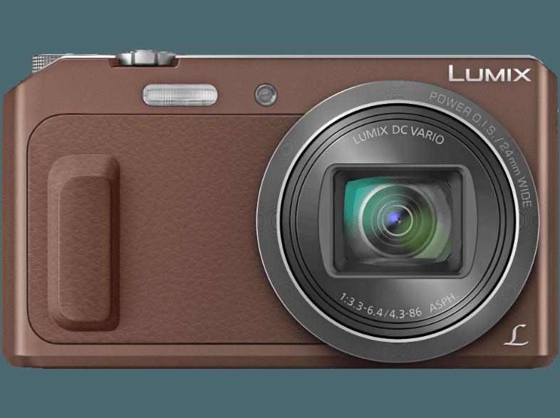 PANASONIC LUMIX DMC-TZ58  Braun (16 Megapixel, 20x opt. Zoom, 7.7 cm TFT-LCD, WLAN)