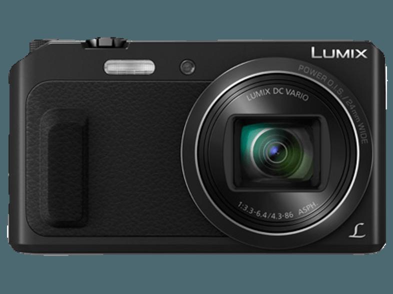 PANASONIC LUMIX DMC-TZ58  Schwarz (16 Megapixel, 20x opt. Zoom, 7.7 cm TFT-LCD, WLAN)