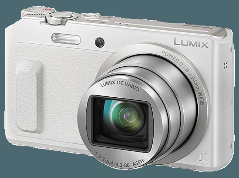 PANASONIC LUMIX DMC-TZ58  Weiß (16 Megapixel, 20x opt. Zoom, 7.7 cm TFT-LCD, WLAN)