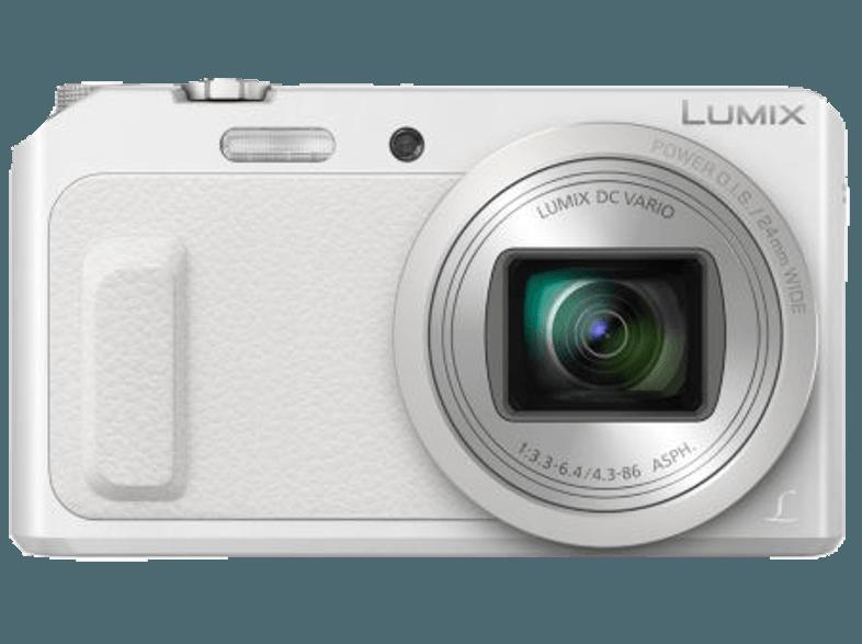 PANASONIC LUMIX DMC-TZ58  Weiß (16 Megapixel, 20x opt. Zoom, 7.7 cm TFT-LCD, WLAN)