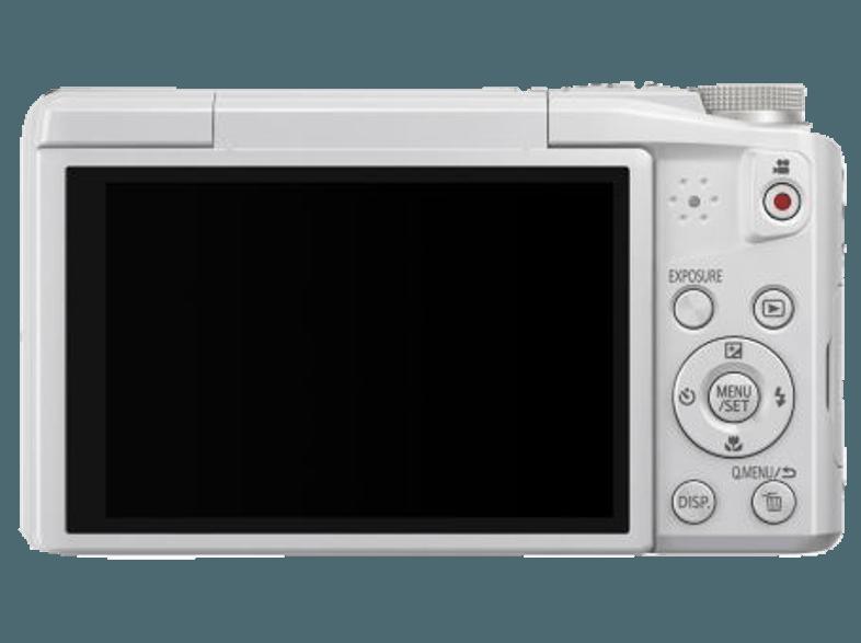 PANASONIC LUMIX DMC-TZ58  Weiß (16 Megapixel, 20x opt. Zoom, 7.7 cm TFT-LCD, WLAN), PANASONIC, LUMIX, DMC-TZ58, Weiß, 16, Megapixel, 20x, opt., Zoom, 7.7, cm, TFT-LCD, WLAN,
