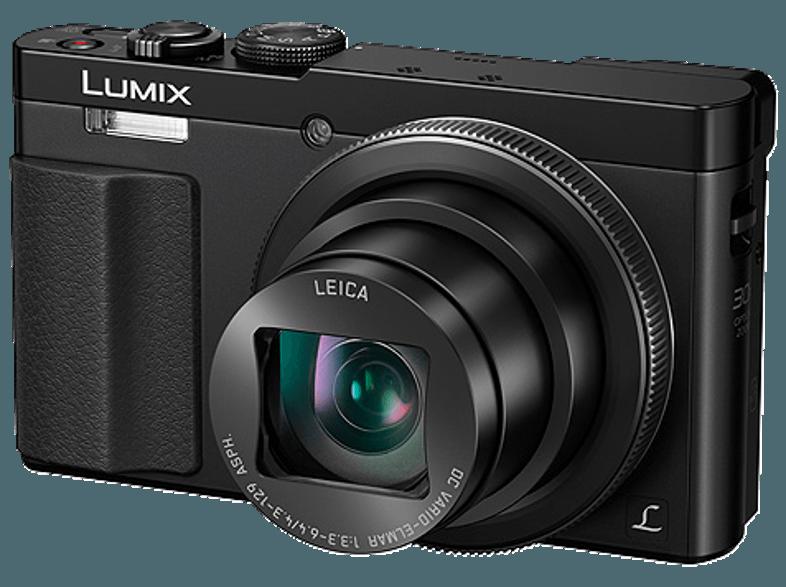 PANASONIC LUMIX DMC-TZ71  Schwarz (12.1 Megapixel, 30x opt. Zoom, 7.5 cm TFT-LCD, WLAN), PANASONIC, LUMIX, DMC-TZ71, Schwarz, 12.1, Megapixel, 30x, opt., Zoom, 7.5, cm, TFT-LCD, WLAN,