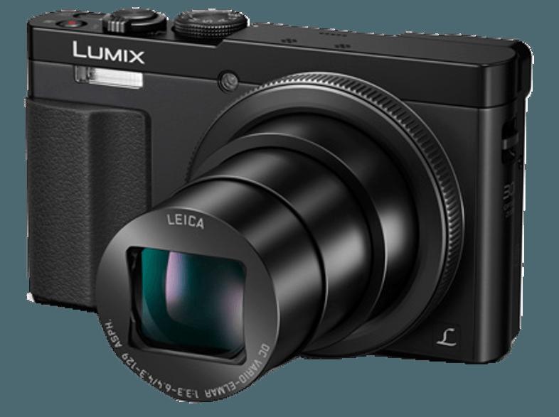 PANASONIC LUMIX DMC-TZ71  Schwarz (12.1 Megapixel, 30x opt. Zoom, 7.5 cm TFT-LCD, WLAN), PANASONIC, LUMIX, DMC-TZ71, Schwarz, 12.1, Megapixel, 30x, opt., Zoom, 7.5, cm, TFT-LCD, WLAN,