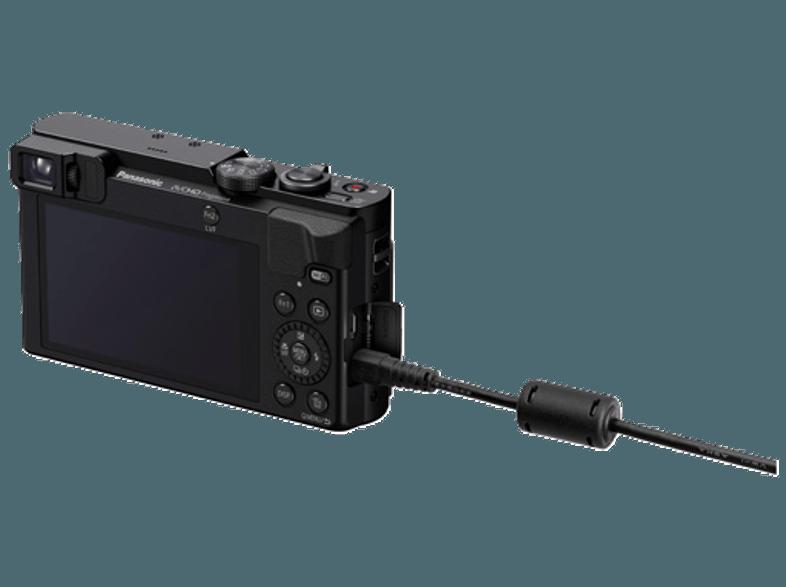 PANASONIC LUMIX DMC-TZ71  Schwarz (12.1 Megapixel, 30x opt. Zoom, 7.5 cm TFT-LCD, WLAN)