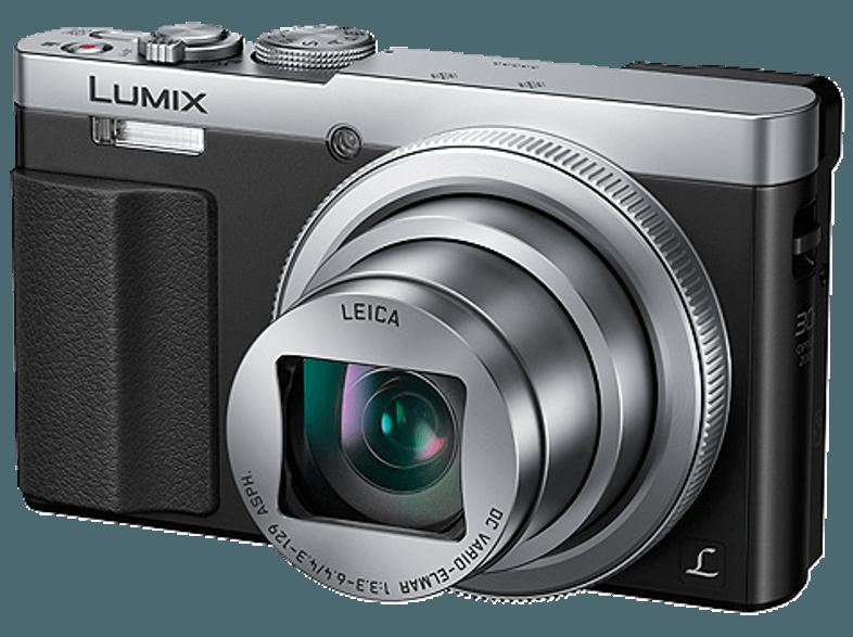 PANASONIC LUMIX DMC-TZ71  Schwarz/Silber (12.1 Megapixel, 30x opt. Zoom, 7.5 cm TFT-LCD, WLAN)