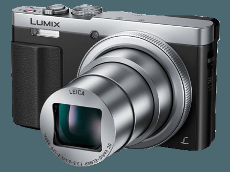 PANASONIC LUMIX DMC-TZ71  Schwarz/Silber (12.1 Megapixel, 30x opt. Zoom, 7.5 cm TFT-LCD, WLAN)