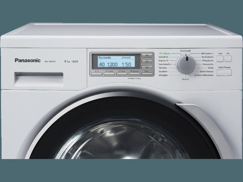 PANASONIC NA-168VX4WDE Waschmaschine (8 kg, 1600 U/Min, A   )