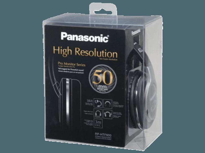 PANASONIC RP-HTF600 E-S Kopfhörer Silber, PANASONIC, RP-HTF600, E-S, Kopfhörer, Silber