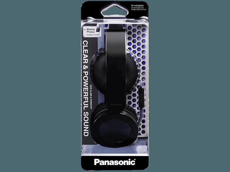 PANASONIC RP-HXS200 MEK Kopfhörer Schwarz, PANASONIC, RP-HXS200, MEK, Kopfhörer, Schwarz