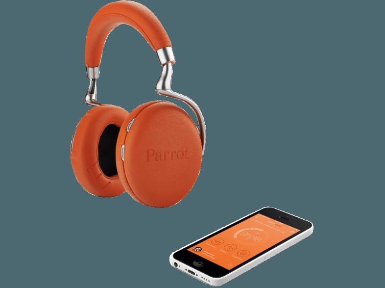 PARROT PF561005AA ZIK 2.0 Kopfhörer Orange, PARROT, PF561005AA, ZIK, 2.0, Kopfhörer, Orange