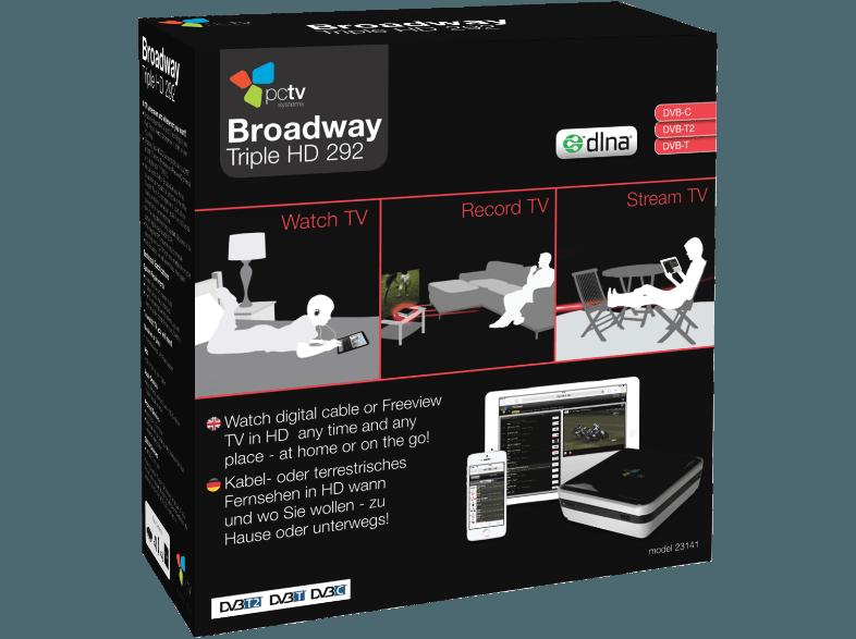 PCTV Broadway Triple HD 292, PCTV, Broadway, Triple, HD, 292