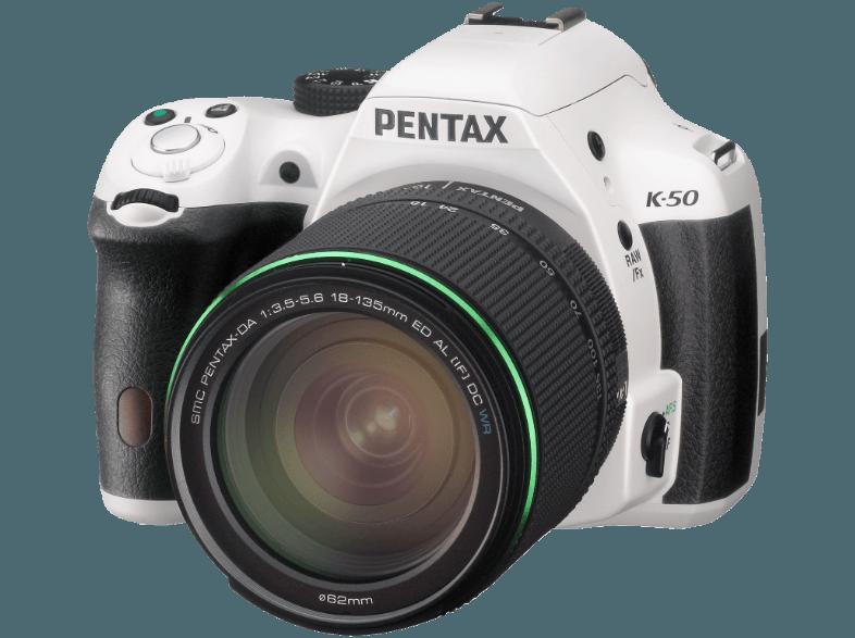 PENTAX K-50    Objektiv 18-135 mm f/3.5-5.6 (16.3 Megapixel, CMOS)