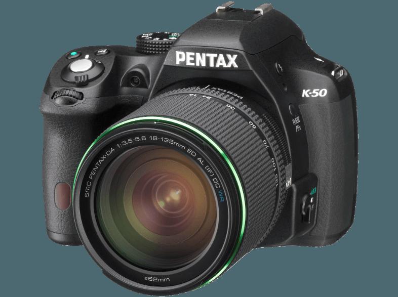 PENTAX K-50    Objektiv 18-135 mm f/3.5-5.6 (16.3 Megapixel, CMOS), PENTAX, K-50, , Objektiv, 18-135, mm, f/3.5-5.6, 16.3, Megapixel, CMOS,