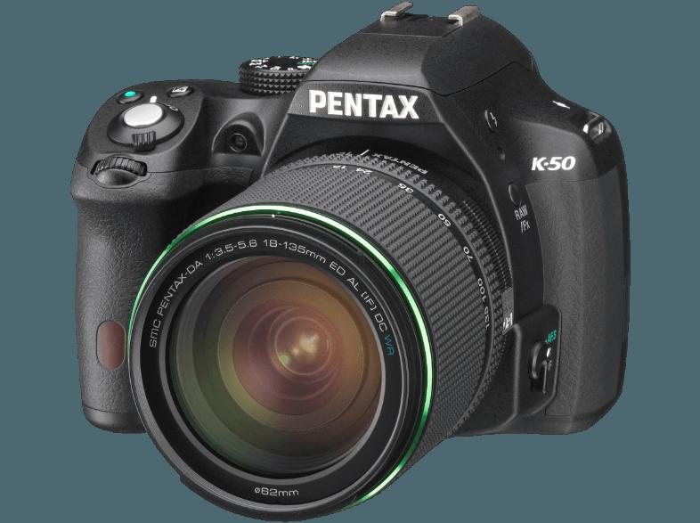 PENTAX K-50    Objektiv 18-135 mm f/3.5-5.6 (16.3 Megapixel, CMOS), PENTAX, K-50, , Objektiv, 18-135, mm, f/3.5-5.6, 16.3, Megapixel, CMOS,