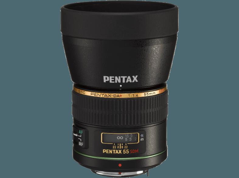 PENTAX SMC DA 55mm/1,4 DSM Telezoom für Pentax ( 55 mm, f/1.4)