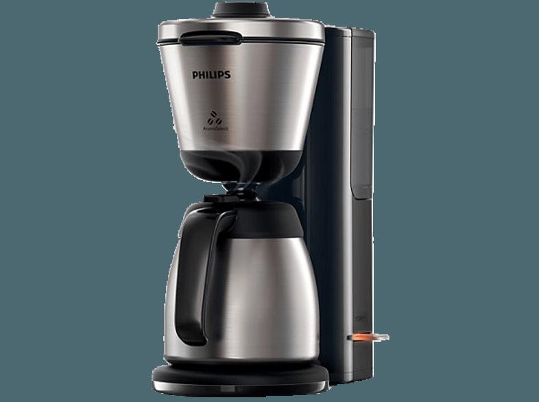 PHILIPS HD 7697/90 Kaffeemaschine Edelstahl/Schwarz (Thermo-Kanne)