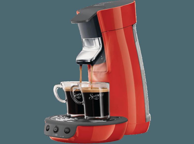 PHILIPS HD 7825/90 Vivacafe Chinese Fire Kaffeepadmaschine (0.9 Liter, Rot), PHILIPS, HD, 7825/90, Vivacafe, Chinese, Fire, Kaffeepadmaschine, 0.9, Liter, Rot,